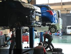 北工場 整備工場風景