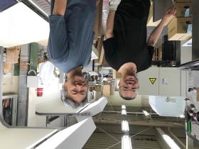 印刷スタッフ。