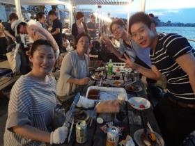 法人全体の職員イベントでコミュニケーションを取っています。