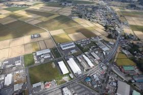 大崎工場・国道４号線沿いの沢田工業団地内にあります