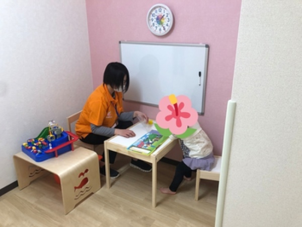 ■個室での活動の様子です。