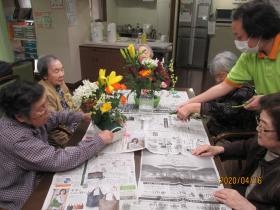 おしゃべりしながらフラワーアレンジメント（奏小規模）