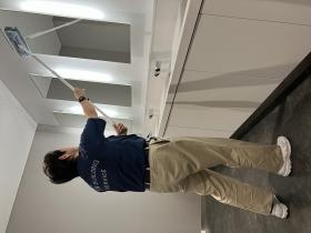 清掃作業中＿２