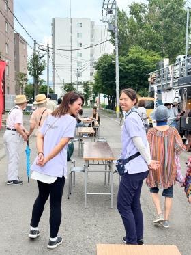 ここあい訪問看護ステーションのお祭り