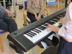 音楽療法の様子