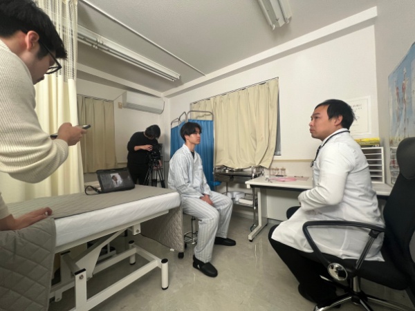 再現ドラマ撮影風景です！役者さんたちと感動の動画を追求しております！