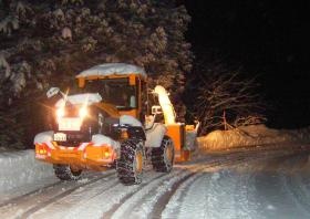 除雪作業