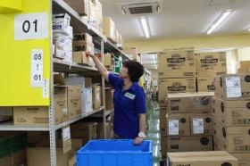 医療器具ピッキング作業