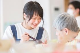 食事介助の様子