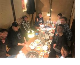 大垣事業所チーム 忘年会にて