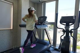 本社３階トレーニングルーム（ランニングマシン）