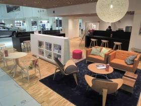 北欧デザインのショールーム