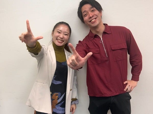 上京組コンビ♪頑張ってます！