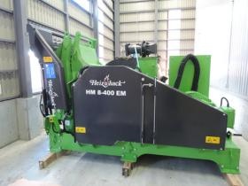 チッパーです。この機械で木材を加工します。