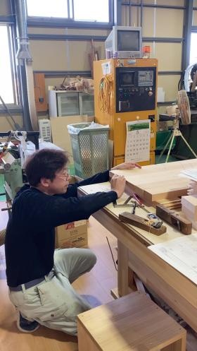 建具製作 作業風景