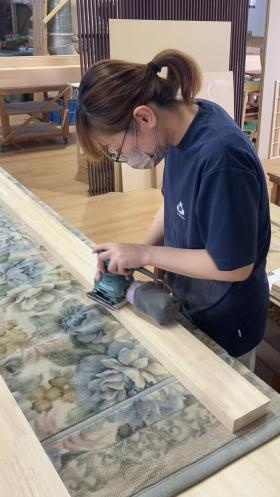 建具製作 作業風景