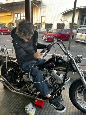 ハーレーチョッパー部品製作