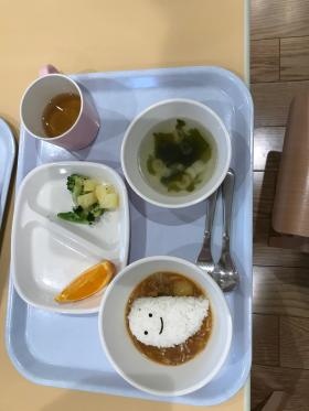 特別な日のかわいい給食！食べるのがもったいない。