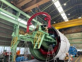 シールドマシン 仕上組立