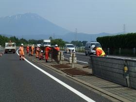 交通事故復旧工事