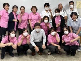 デイサービスのスタッフは、毎日笑顔で楽しんでします♪