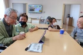 特養 介護の一コマ