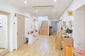 １Ｆは０～２才児の保育室です