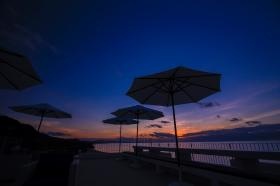 夕陽が沈んだ後のマジックアワーも素敵です