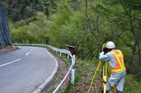 測量作業の様子