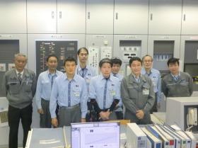 設備管理（エネルギーセンター）の職場風景です。