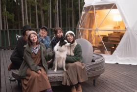 グランピングも好評をいただいています