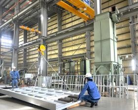 マシン組み立て（クレーン）