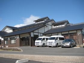 デイサービス（定員３２名）の玄関口です。