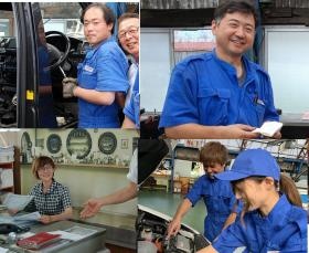 ２輪から大型までしっかり整備！