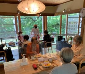 コロナ対策はしっかり行い、楽しく、美味しく。