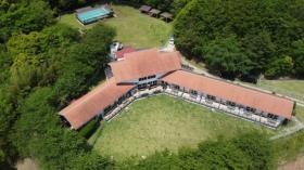 上空写真 ドッグラン２か所、さらに敷地を拡大中。