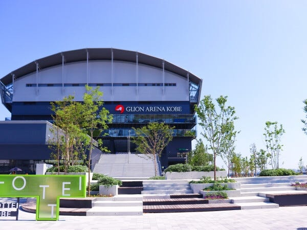 2025年4月開業のジーライオンアリーナ神戸です