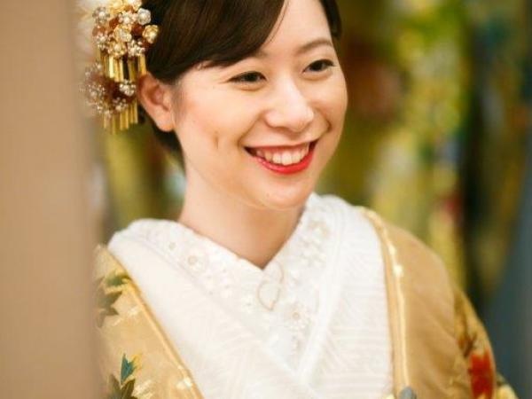 ご新婦さまの笑顔にほっこり