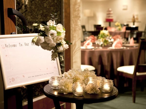 お二人が大切な方々をお招きしてのパーティー