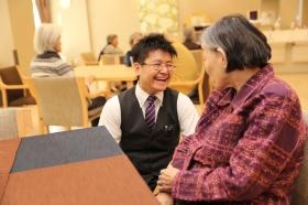 最高の笑顔が見たいから、日々のコミュニケーションが大事です。