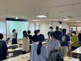 いただいたご縁に。学びと成長の機会の提供。法人全体研修