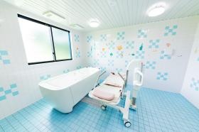 全施設に完備している機械浴です