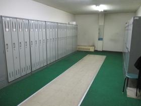 更衣室、ロッカー完備しています