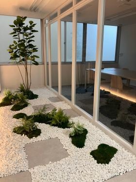 お客様に楽しんでいただけるようなスペースも♪