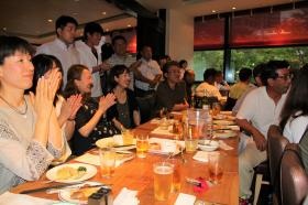 毎年夏に行われる納涼会