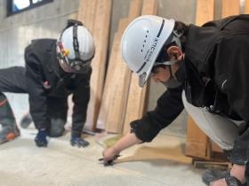施工管理では２０代若手も活躍中♪