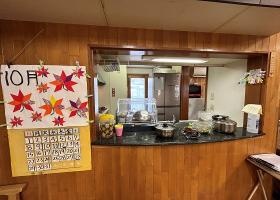 キッチンからはフロアが見渡せます★