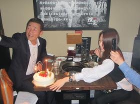 会社に誕生日カレンダーがあり全社員のお祝いをしています