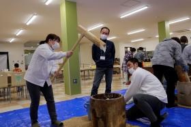 会社イベント家族会の風景
