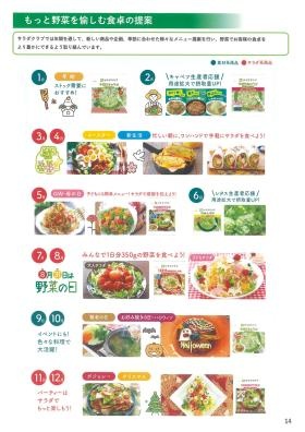 もっと野菜を愉しむ食卓の提案
